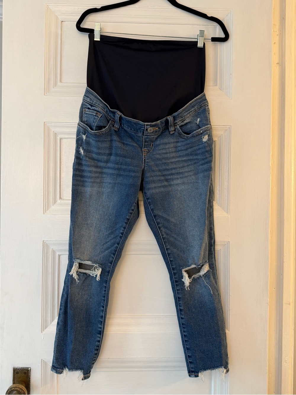 Abercrombie & Fitch Skinny Ankle Maternity Jeans 28 / 6 Short